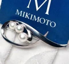 【美品 最高級!!】ミキモト ブローチ パール フォーマル 皇室御用達 正規品