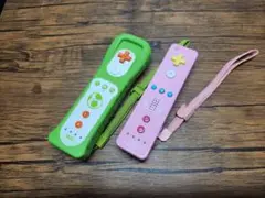 Wiiリモコンモーションプラス 2個セット　【ヨッシー、ピーチ】