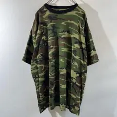 T-465 USAZJIM 迷彩柄 総柄 Tシャツ XL