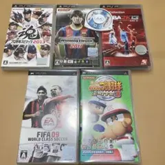 FIFA 09 ワールドクラスサッカー他スポーツ系6本セット