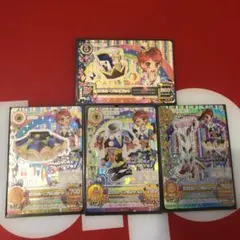 アイカツカード 4枚セット ホログラム仕上げ