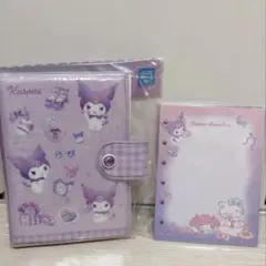 最安値❣️サンリオ クロミちゃん シール帳 シールバインダー リフィル　セット