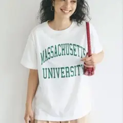coca コカ Tシャツ Mサイズ カットソー ロゴ ロールアップスリーブ