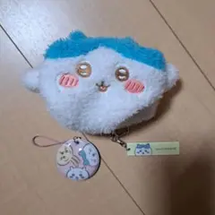 ちいかわ　ハチワレ　ポーチ　キーホルダー