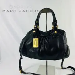 【即日発送】マークジェイコブス ハンドバッグ ブラック 金プレート 定番 人気