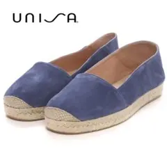 新品未着用　UNISA　Suede slip-ons　38　スペイン製