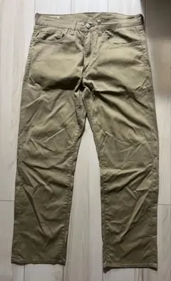 LEVI'S クール　505 カーキW34ストレート サマーリーバイス