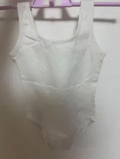 発表会用 Metro Art ホワイトレオタード S