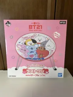 BT21一番くじラストワン賞miniテーブル BTS
