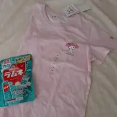 タグ付未使用 ユニクロ マイメロディ 半袖 Tシャツ おまけ付き