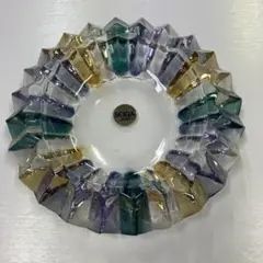 曽我ガラス　昭和レトロポップ︎ ヴィンテージ︎カラフルガラス︎灰皿︎ 小物入