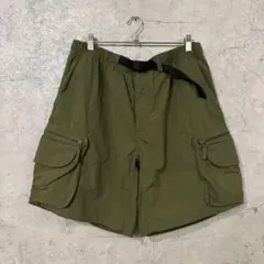 ハーフカーゴパンツ　ショートパンツ　ジーユー　GU ミリタリー