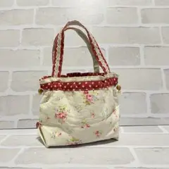 お弁当袋　ハンドメイド　巾着型