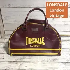 LONSDALE ロンズデールロンドン　ボストンバックvintage グリーン LONSDALE ロンズデールロンドン ボストンバックvintage グリーン