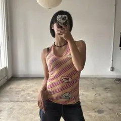 California Vintage halter neck tops