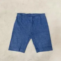 UNIQLO ブルー 5分丈レギンス 90