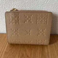 ラシット　モノグラムプレスハーフウォレット