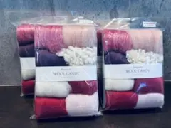 ハマナカ Wool Candy 羊毛フェルトセット(8色)×4セット