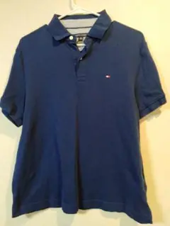 TOMMY HILFIGER ネイビーポロシャツ カスタムフィット