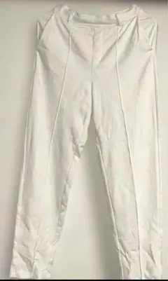 DoCLASSE スリムフィットパンツ ホワイト