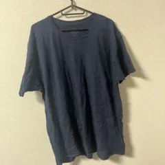 『FLOOT LOOM』古着半袖ゆるめ　ネイビー