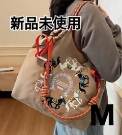 馬の刺繍エコバッグ Mサイズ 新品未使用