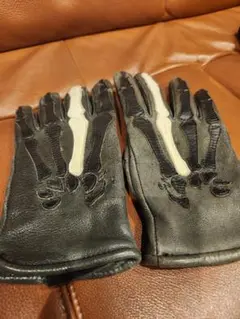 Vanson キャリーレザー手袋 M 黒 骨格デザイン Amazon | [VANSON Leathers] [バンソン] レザーグローブ