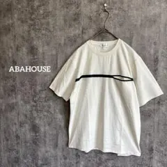[アバハウス]ABAHOUSE Tシャツ 半袖 ポケット付 L メンズ シンプル
