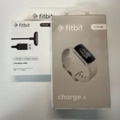 【交換品新品】Fitbit Charge 6 本体 + 充電ケーブル