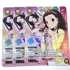 物語シリーズ　千石撫子　 R星1 パラレル　3枚