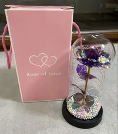 Rose of Love ガラスドーム 置物