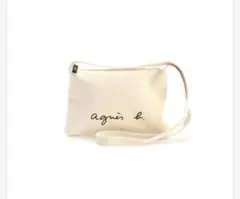 agnes b.♡WEB限定ロゴサコッシュショルダーバッグ♡
