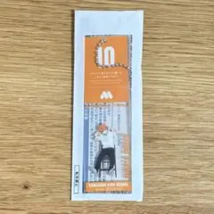 【匿名配送】ハイキュー　日向翔陽 　モスバーガー 　待ち札風チャーム