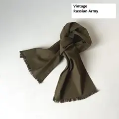 Sale【希少・デッドストック】70sソ連軍 ストール スカーフ ロシア軍 MILITARY リジェクト 訳あり 実物 新品 デッドストック ロシア軍