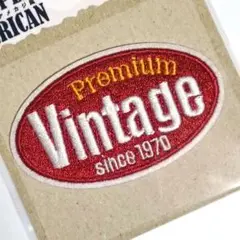 【新品未使用】ワッペン　シール　ビンテージ　アメカジ　ロゴ　1点