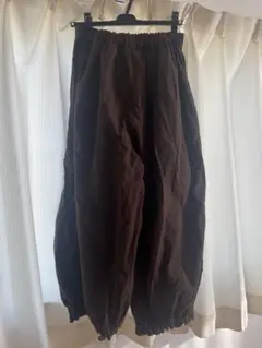 ハンドメイド　たぽたぽパンツ　ブラウン　cheri_e_chip様