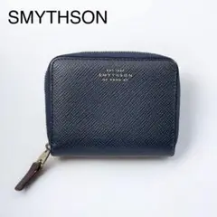 未使用級✨️美品✨️　スマイソン　コンパクトウォレット　ミニ財布　ネイビー