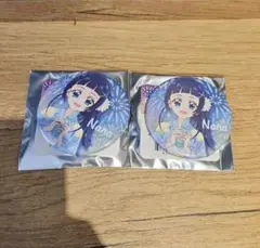 キミプリ プリティストア 缶バッジ 蒼風なな きらめく夏祭り 2個