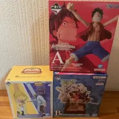ONE PIECE フィギュア3体セット