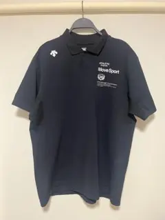 美品！DESCENTE Move Sport ポロシャツ ブラック サイズXL