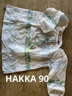 baby Hakka90サイズ 花柄バルーン袖シャツ