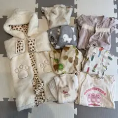 冬向けベビー服8着まとめて　50〜70cm 西松屋　バースデイ　長袖