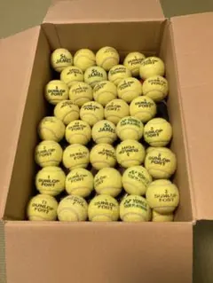 中古硬式テニスボール　60球　DUNLOP FORT多数