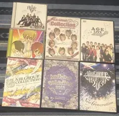 AIR GROUP COLLECTION DVD AIR GROUP CDセット