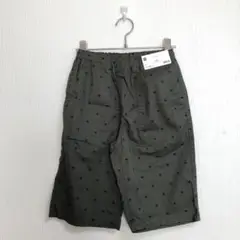 GU イージーハーフパンツ（スター）オリーブ 150センチ