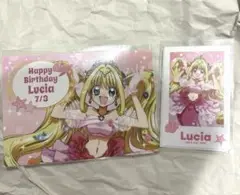 ぴちぴちピッチ namco ナムコ　るちあ ブロマイド　ミニイラストシート