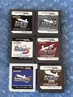逆転裁判シリーズ 6本セット