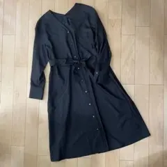 【超美品】2way シャツワンピース フリーサイズ