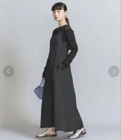 BEAUTY&YOUTH UNITED ARROWSツイル フレア ワンピース