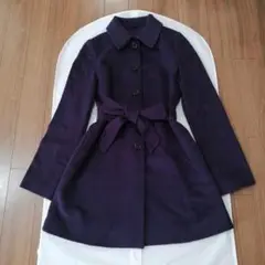 美品☆ANAY アナイ コート パープル